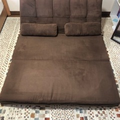 リクライニングソファベッド(GRAZIA)の画像