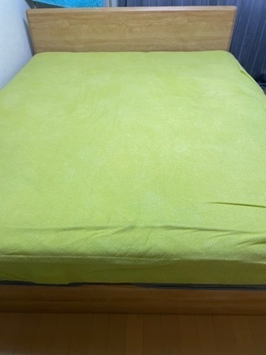 最終値下げします。家具 ベッド ダブルベッド