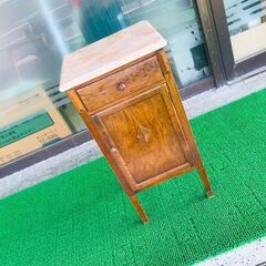 大理石 収納棚 電話台 チェスト