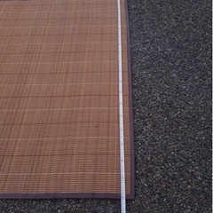 夏用ラグの画像