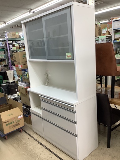 松田家具 食器棚 管C240511AK (ベストバイ 静岡県袋井市)