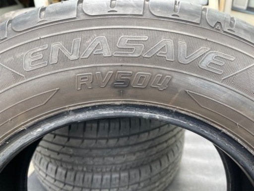 507-1)工賃込み！215/65R16 ダンロップ エナセーブRV504中古4本セット！山あり良品
