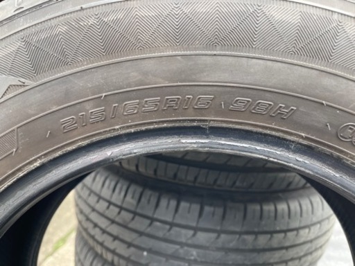 507-1)工賃込み！215/65R16 ダンロップ エナセーブRV504中古4本セット！山あり良品
