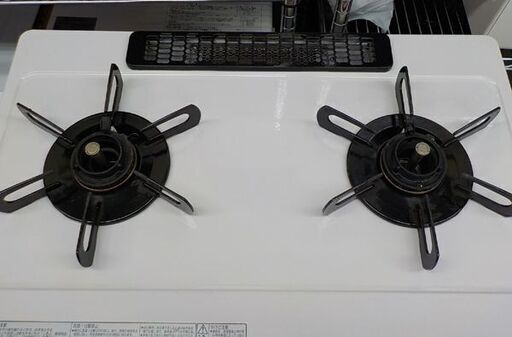 LPガス用 ガステーブル パロマ 2017年製 IC-N99H-R ホワイト 水無し片面焼きグリル 右強火 幅59㎝　西岡店