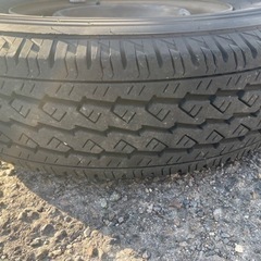 195/80R15  ハイエースバン、レジアスエースバン、キャラバンバン用　夏タイヤホイールセット　ブリヂストンの画像