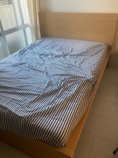 【値下げ】家具 ベッド ダブルベッド