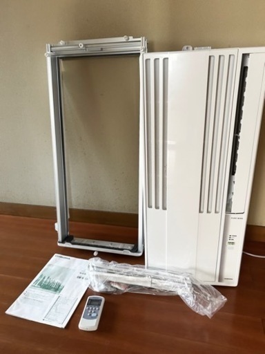 工事不要◆CORONA(コロナ) 窓用エアコン 冷房専用 CW-16A3(WS)  4～7畳対応  2023年製