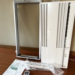 工事不要◆CORONA(コロナ) 窓用エアコン 冷房専用 CW-16A3(WS)  4～7畳対応  2023年製