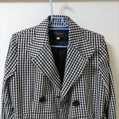 トレンチコート♡RECENTURE♡チェック柄　Lの画像