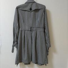 トレンチコート♡RECENTURE♡チェック柄　Lの画像