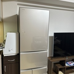 (受付終了)TOSHIBA冷蔵庫411リットル  
