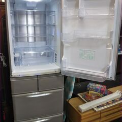 シャープ 冷蔵庫 412L 両開き 2018年製 美品 SHARP 5ドア 冷蔵庫 両開き 2018年製 412L 中古品 現状