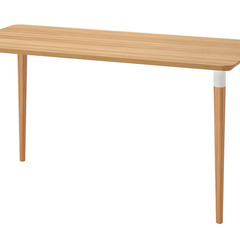 【差し上げます】IKEA デスク 竹