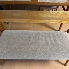 ウニコ (シグネ) ベンチバックレスト 座面グレー
