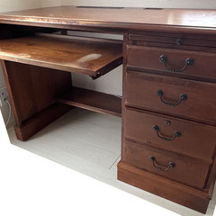 イーセンアーレン 本棚付デスク ETHAN ALLEN Country Crossingの画像