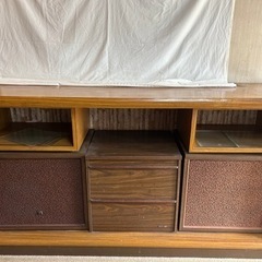 レコードプレイヤー➕家具 収納家具 棚、