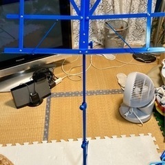 譜面台 ブルー