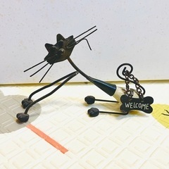 【終】ネコのWELCOME置物
