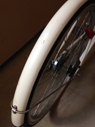 自転車 白 26インチ 早い者勝ち