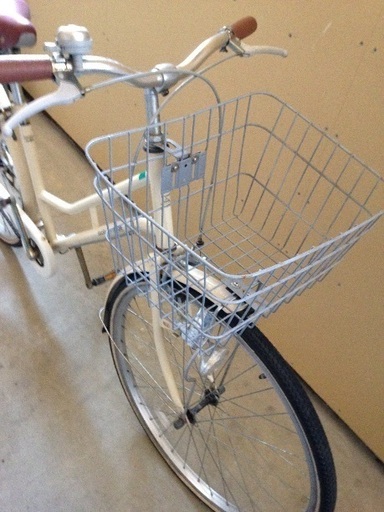 自転車 白 26インチ 早い者勝ち