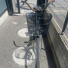 ［売約済み］自転車26インチシルバー