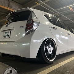 決まりました！ トヨタ アクア nhp10 Gグレード シートヒーター付きの画像