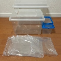 虫かご・水槽(大・中・小セット)