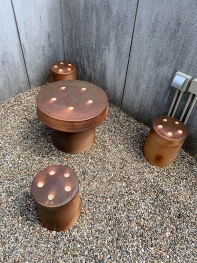 ガーデニングテーブル（陶器）