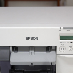 美品☆エプソン TM-C3500 ラベルプリンター 消耗品付