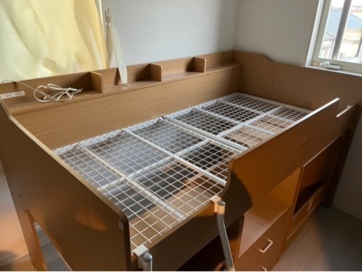 2段ベッド（下は収納&机タイプ）