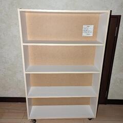 【12日13-】家具 収納家具 カラーボックス タイヤ付き 文庫...