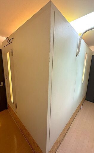 ヤマハアビテックス AUK30F 3畳 -30db 室内高アップ 吸音板オプション付き  中古防音室 東京都から！