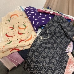 ハギレ　着物　布