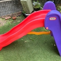 取引中屋外滑り台リトルタイクスlittletikes子ども庭プール遊び