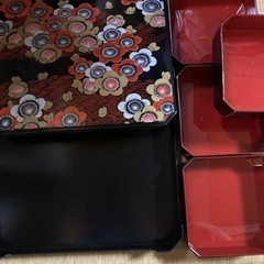 お値下げ致します　　松花堂重5セットの画像