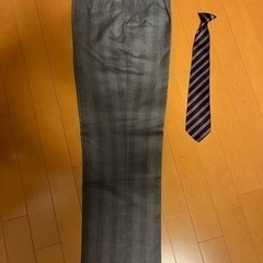 佐野中学校　制服　ズボン　ネクタイ