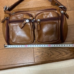 本革‼️TOUGH JEANS ボディバッグ　ウエストバッグ　ブラウンの画像