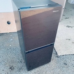 ✅Hisense2ドア冷凍冷蔵庫✅ ✅HR-G13B-BR✅送料設置無料 HR-G13B-BR | ハイセンスジャパン株式会社
