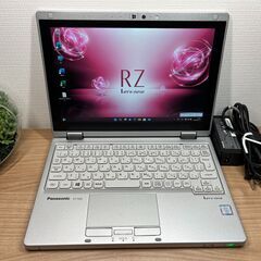 Simモデル＞0384 軽量 Panasonic レッツノート CF-RZ6 8GB / SSD256 office Win11　コンパクト