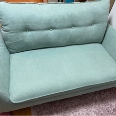 【車引取】美品 ソファ 2人掛け ニトリ　の画像