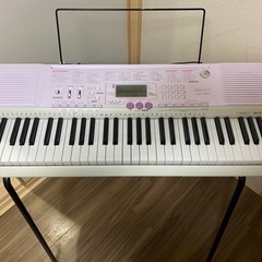 カシオ　光ナビゲーション電子キーボード　LK-107