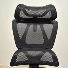 ニトリ　オフィスチェア（OC707 エラストマーメッシュ BK）の画像