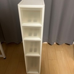 キッチン横収納　冷蔵庫と壁との隙間に置ける収納