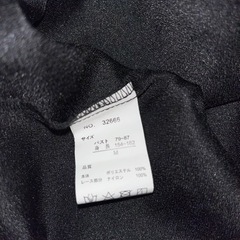 ①黒レースワンピース　Mの画像