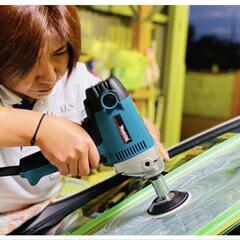 ガラスリペア　出張施工OKの画像