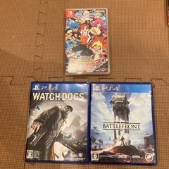ソフト組み合わせ自由4本1100円　PS3、PS4、 Switch、DS 全部で9000円 の画像