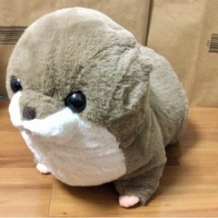 【大幅値引き】くったりカワウソの赤ちゃん BIGぬいぐるみ UFO サイズは詳細参照の画像