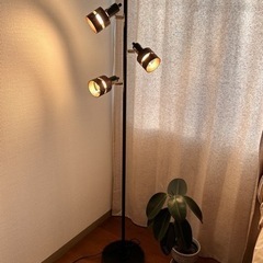 ニトリ　フロアランプ　電球付き(値段交渉可)　