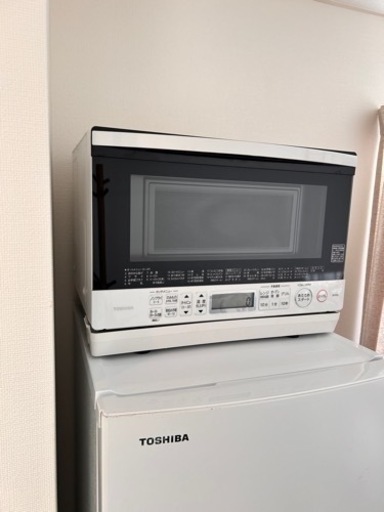 東芝 簡易スチームオーブンレンジ 26L ホワイトTOSHIBA 石窯ドーム ER-TD70-W (値段交渉可)
