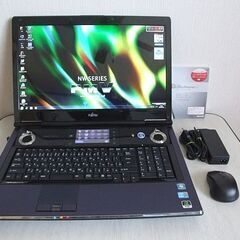 高速SSD480GB搭載　大画面18.4型フルHD Core i...